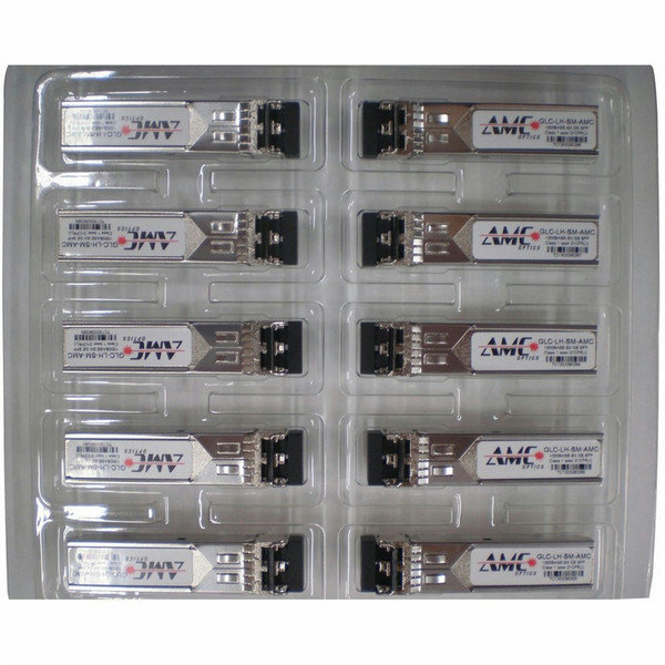 AMC Optics SFP, Gigabit, LH, SMF, 10-pack