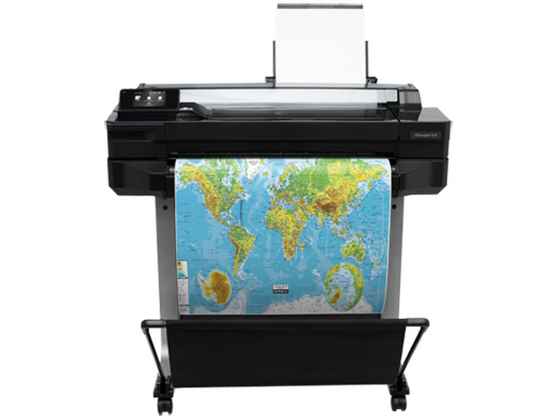 HP Designjet T520 Цвет Термальная струйная 2400 x 1200dpi A1 (594 x 841 mm) крупно-форматный принтер