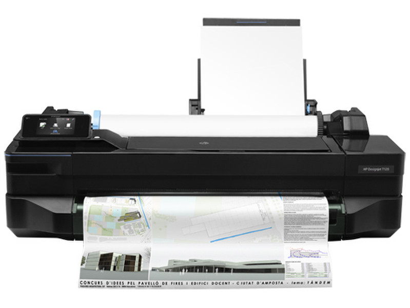 HP Designjet T120 Цвет Термальная струйная 1200 x 1200dpi A1 (594 x 841 mm) крупно-форматный принтер