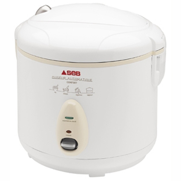 Tefal RK4006 Rice/steam cooker 630W White rice cooker