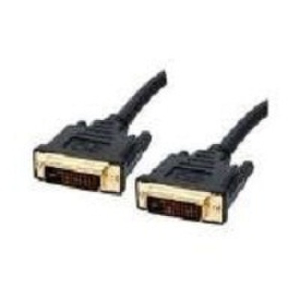 4XEM 15 ft DVI-D M/M 4.57м DVI-I DVI-I Черный DVI кабель