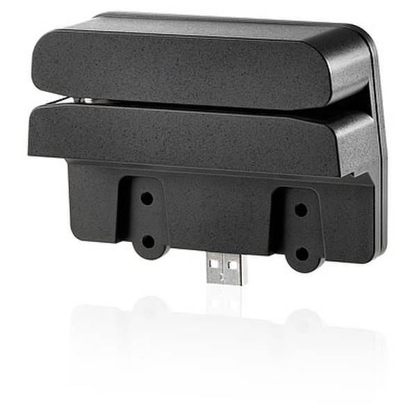 HP Dual-Head MSR Black magnetic card reader