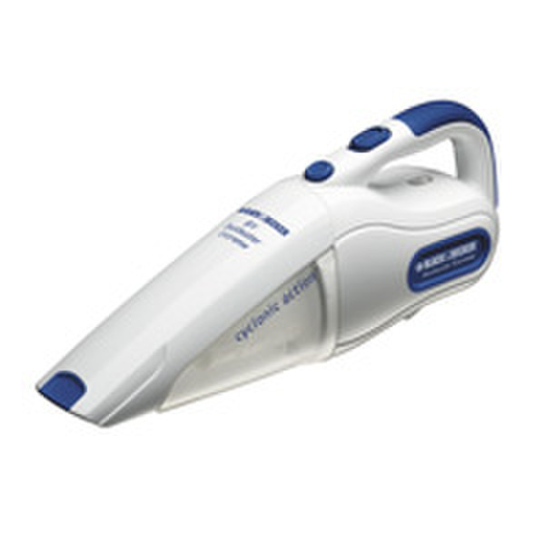 Black & Decker Dustbuster DV6005 Blau, Weiß Handstaubsauger