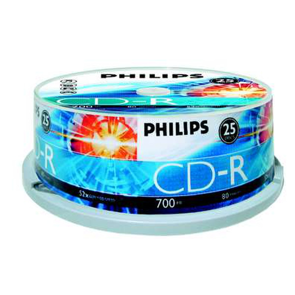 Philips CD Recordable CD-R 700MB 25pc(s)