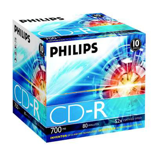 Philips CD Recordable CD-R 700МБ 10шт