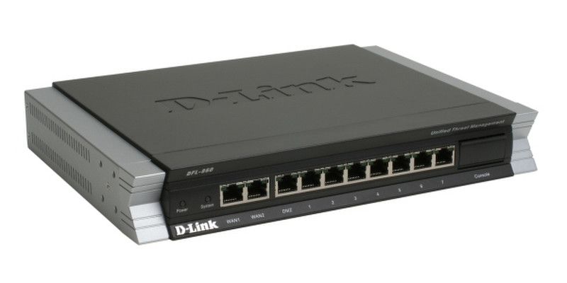 D-Link DFL-860 NetDefend UTM 150Mbit/s Firewall (Hardware)