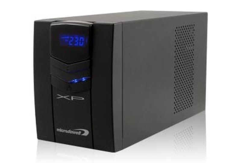 Microdowell B-Box Interactive XP 100 LCD 1000VA Black uninterruptible power supply (UPS)