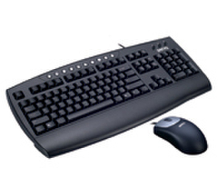 Benq I100Media+M106 PS/2 Schwarz Tastatur