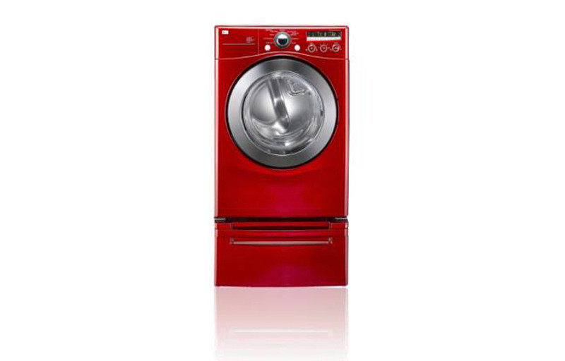 LG TDD16517S freestanding Front-load 16kg Red tumble dryer
