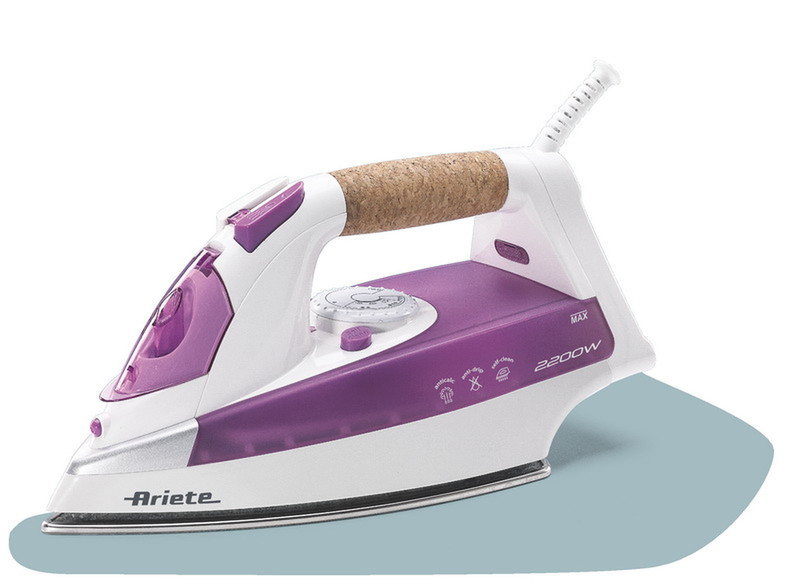 Ariete 6232 Dry & Steam iron Stainless Steel soleplate 2200W Weiß