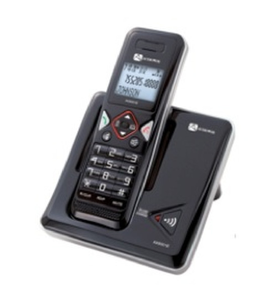 Audiovox AX8001 DECT Черный телефон