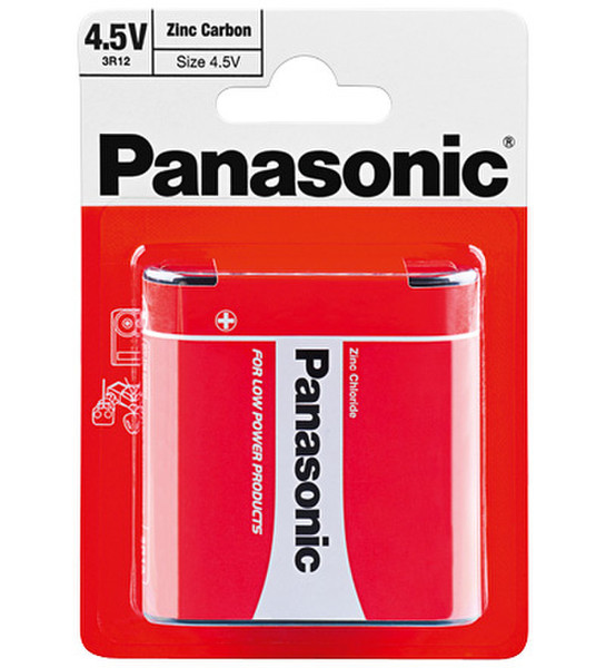 Wentronic 3R12 4.5V Panasonic Special Power 1-BL Угольно-цинковой 4.5В