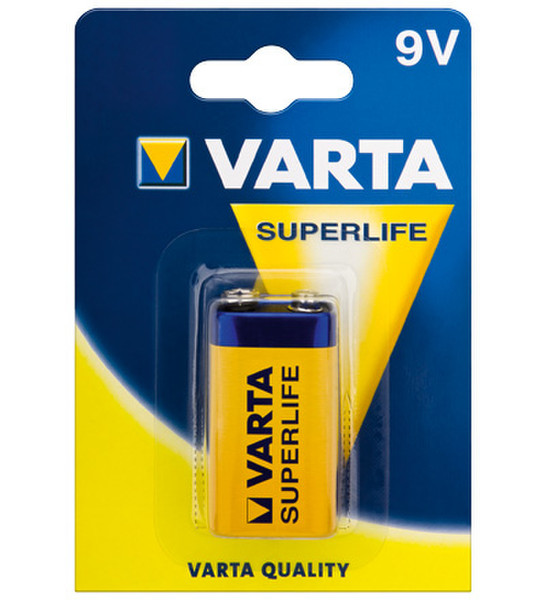 Wentronic 9V Varta Superlife 1-BL Угольно-цинковой 9В