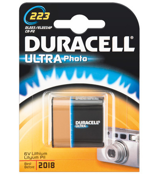 Wentronic CR-P2 Duracell 1-BL Литиевая 6В