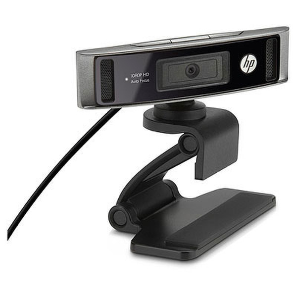 HP HD 4310 1920 x 1080pixels USB 2.0 Black webcam