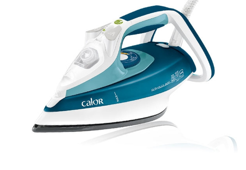 Calor FV4780 Dry & Steam iron 2400Вт Синий, Белый утюг