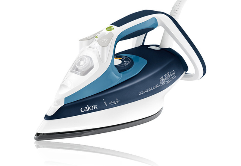 Calor FV4790C0 Dry & Steam iron 2400W Blau, Weiß