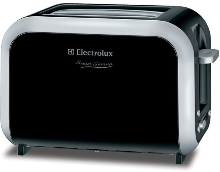 Electrolux TS500 2ломтик(а) 735, -Вт Черный, Cеребряный тостер