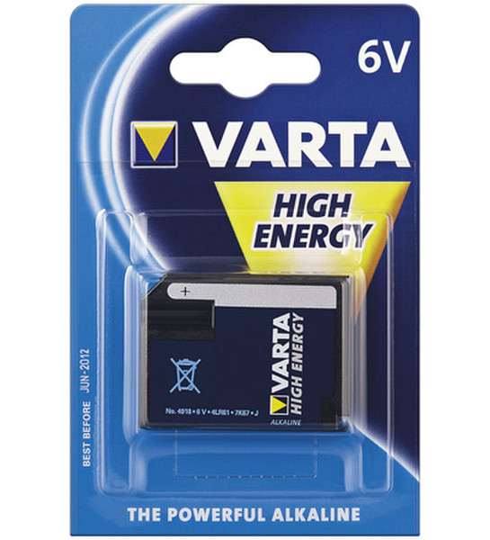 Wentronic 4LR61 6V Varta HighEnergy 1-BL Щелочной 6В