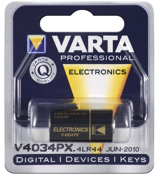 Wentronic 4LR44/PX28A 6V Varta 1-BL Щелочной 6В