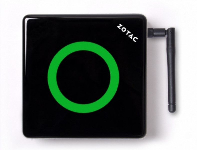 Zotac ZBOX nano AD12 Plus 1.7ГГц E2-1800 Неттоп Черный