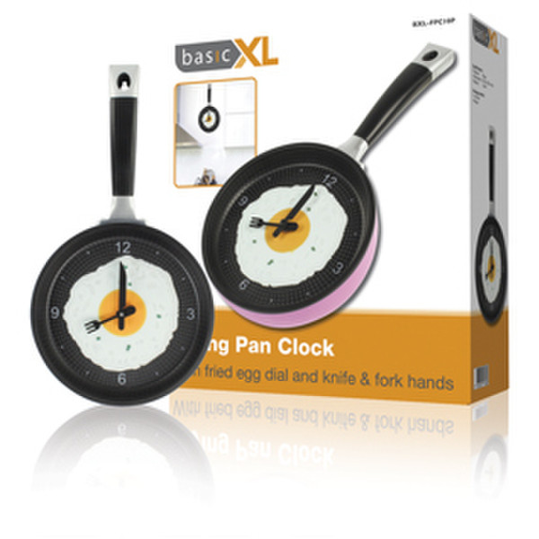 basicXL BXL-FPC10P Quartz wall clock Circle Pink wall clock