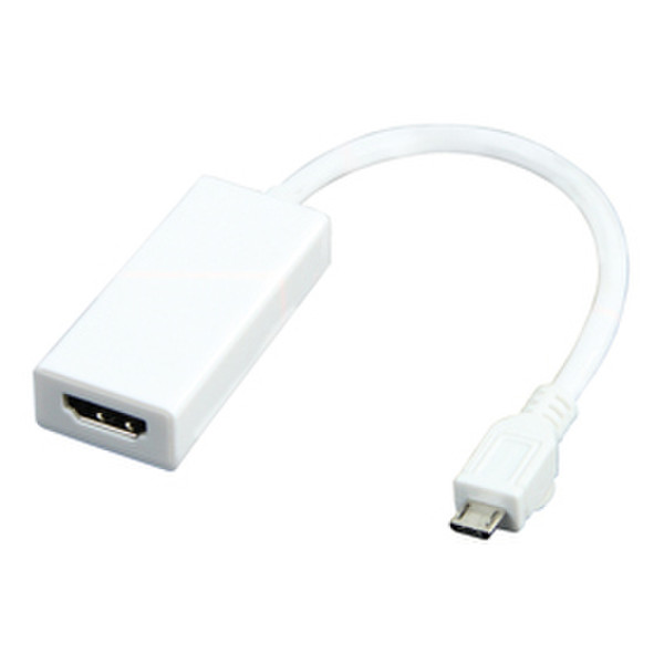 Valueline MHL - HDMI + microUSB B, 0.2m