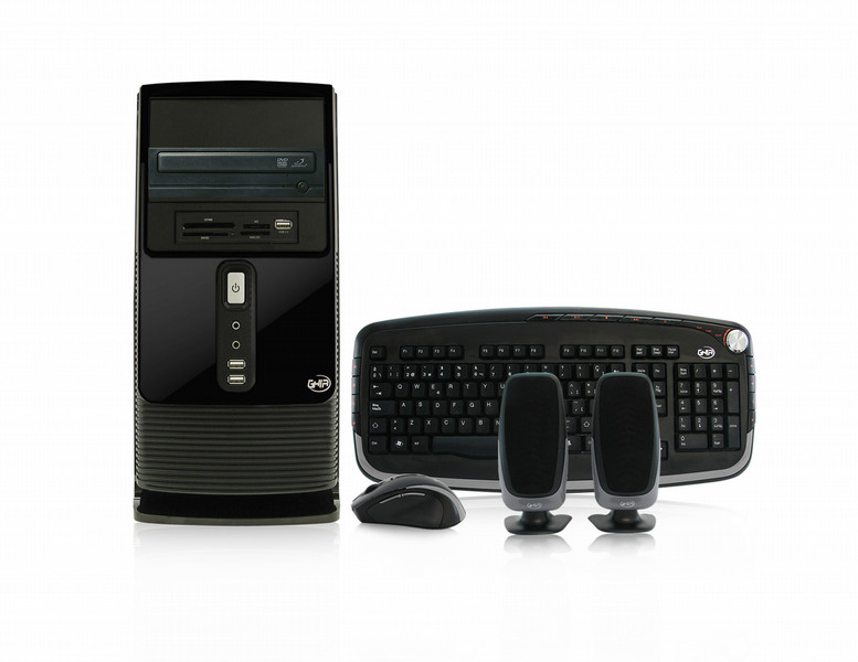 Ghia PCGHIA-1480 3.3GHz i3-2120 Mini Tower Black PC PC