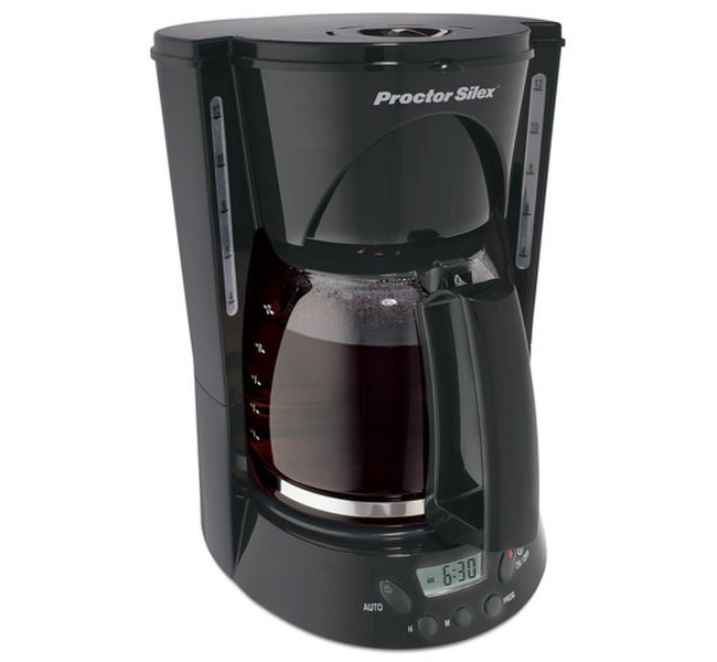 Proctor Silex 48574Y Drip coffee maker 12cups Black coffee maker