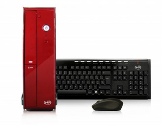 Ghia PCGHIA-1477 1.6GHz E-350 SFF Red PC