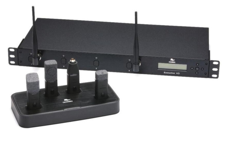 Revolabs 02-HDPWREU-11 Черный адаптер сетевой вилки
