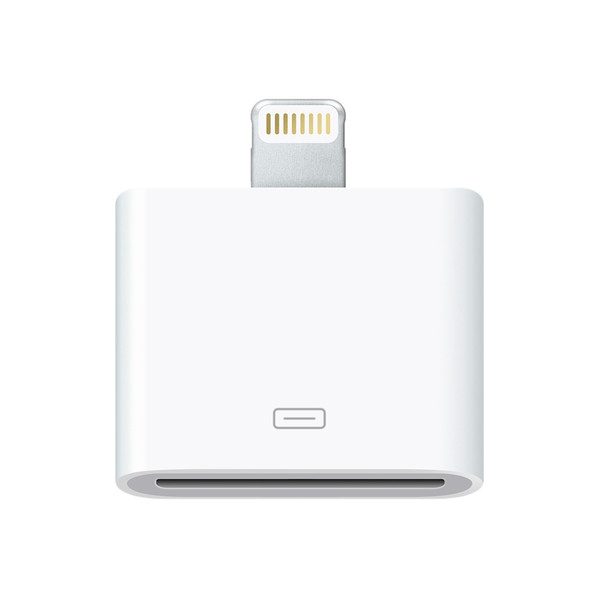 Apple MD823ZM/A Lightning 30-pin Белый кабельный разъем/переходник