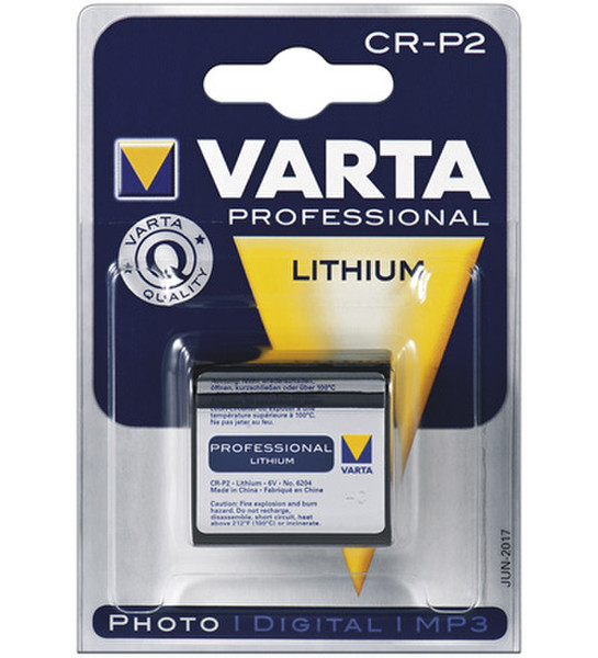 Wentronic CR-P2 Varta 1-BL Литиевая 6В