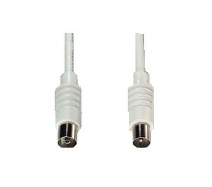 e+p HFA 101 1.5m Coax Coax White coaxial cable