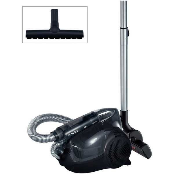 Bosch BX12222 Cylinder vacuum cleaner 1.5L 2200W Black,Grey vacuum