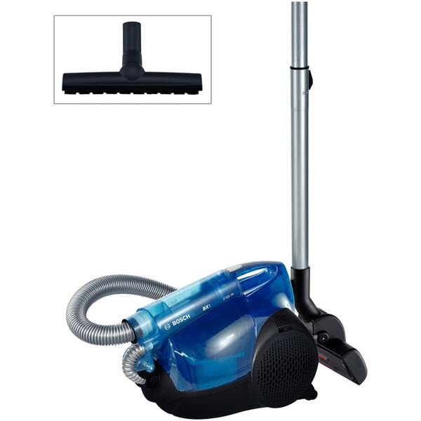 Bosch BX12101 Cylinder vacuum cleaner 1.5L 2100W Black,Blue vacuum