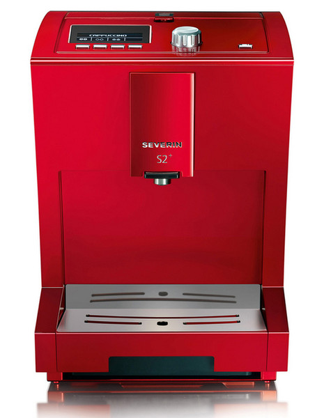 Severin S2+ One Touch Espresso machine 1.5L 12cups Red
