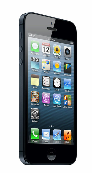 Apple iPhone 5 Одна SIM-карта 4G 16ГБ Черный смартфон