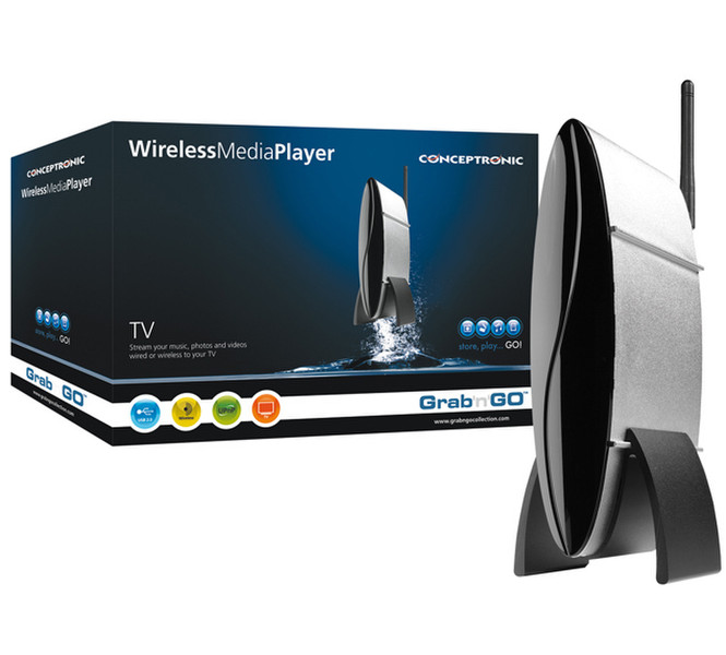 Conceptronic Grab'n'GO Wireless Media Player медиаплеер