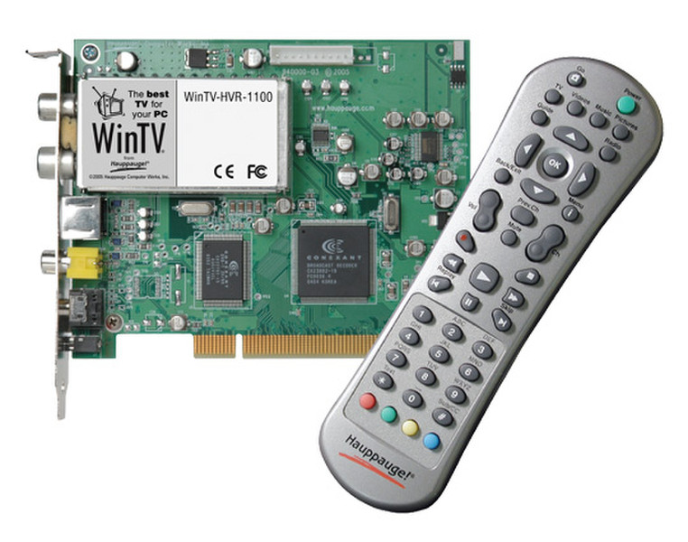 Hauppauge WinTV-HVR-1100 Eingebaut Analog,DVB-T PCI