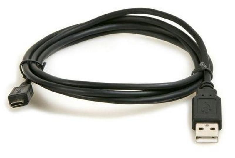 Kraun 1.5m USB 2.0 A - micro-USB 2.0 B M/M 1.5м USB A Micro-USB B Черный