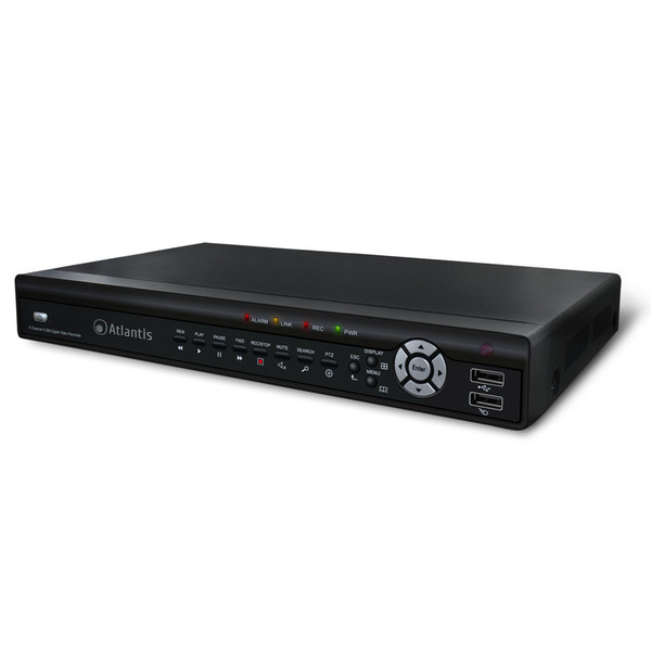 Atlantis Land NetDVR V810 Black digital video recorder