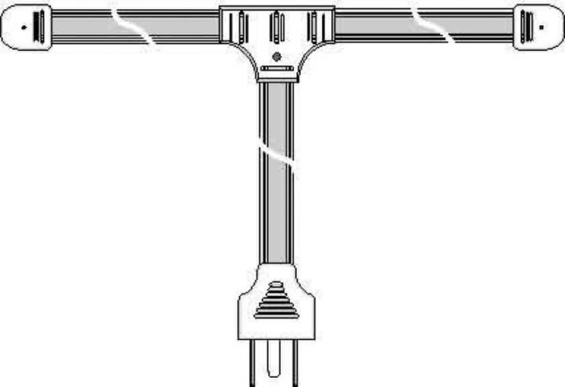 e+p FM dipole Двойной телевизионная антена