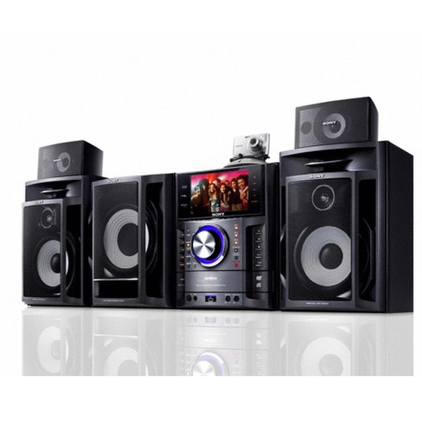 Sony MHC-PZ1D Mini-Set 840W Schwarz Home-Stereoanlage