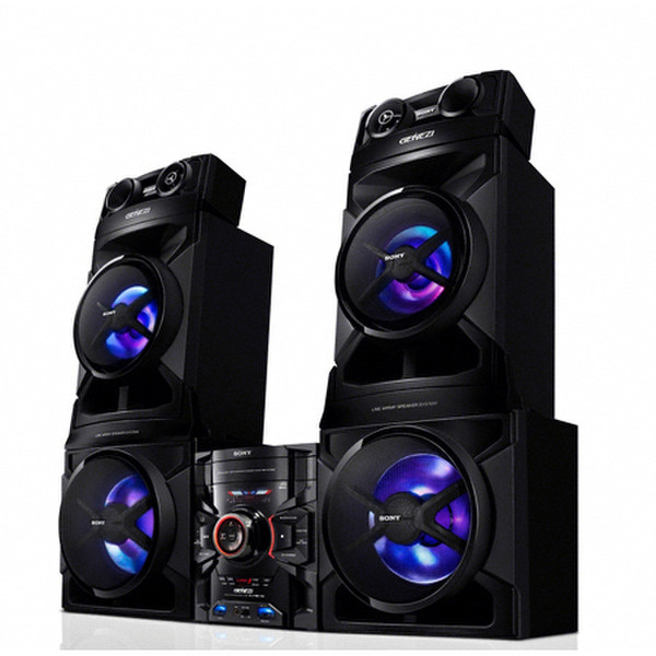 Sony MHC-GTR888 Mini set 1600W Black home audio set