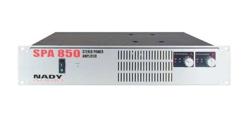 Nady Systems SPA-850 2.0канала Дома Проводная Cеребряный усилитель звуковой частоты