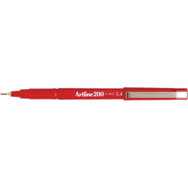Artline 200 Красный 12шт капиллярная ручка