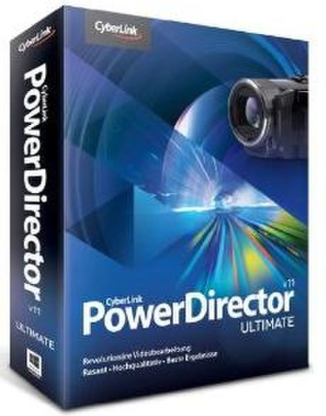 Cyberlink PowerDirector 11 Ultimate, UPG