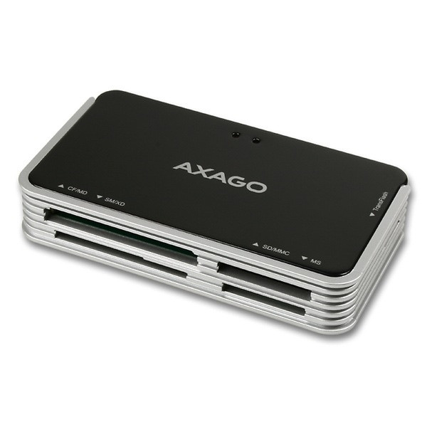 Axago CRE-80 externí 5-slot FAST čtečka USB 2.0 Cеребряный устройство для чтения карт флэш-памяти