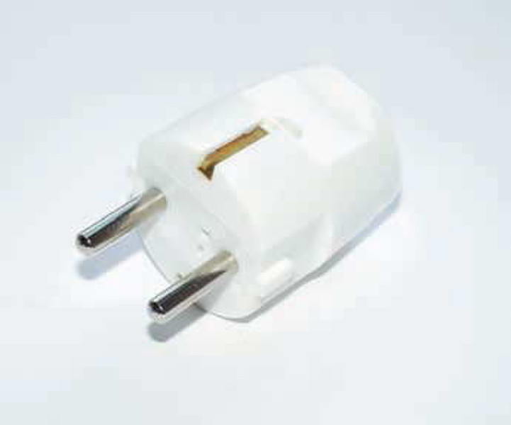 e+p S 10 Set P17 2 White electrical power plug